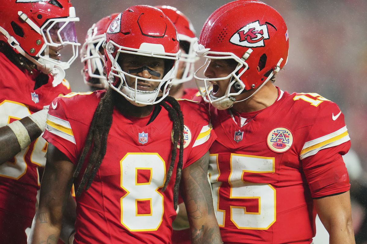 DeAndre Hopkins reflects on trade to Kansas City Chiefs ahead of postseason run.